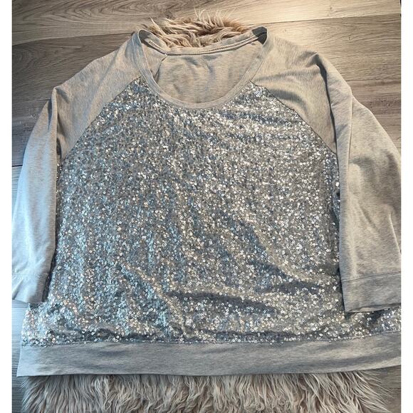 Lane Bryant sequin women's  sweater - Picture 1 of 12